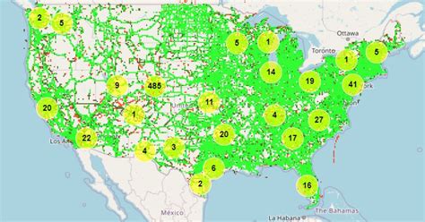 Country Network Type. . Map of cell towers near me
